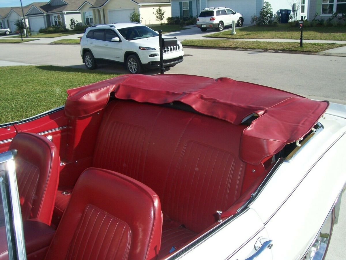 1967 White (Ermine) Chevrolet Camaro Convertible