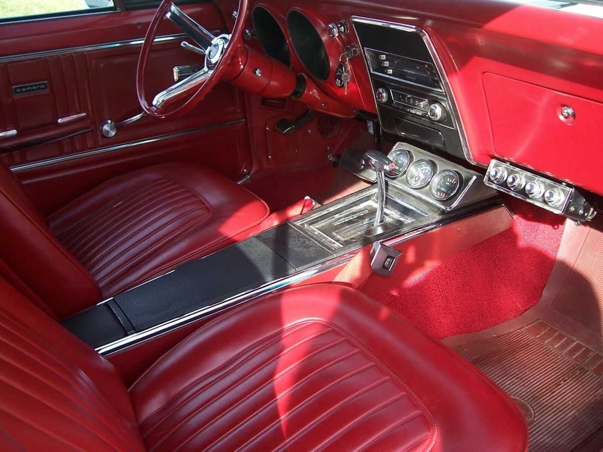 1967 White (Ermine) Chevrolet Camaro Convertible