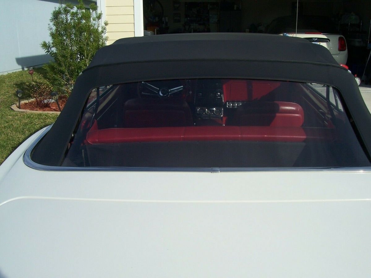 1967 White (Ermine) Chevrolet Camaro Convertible