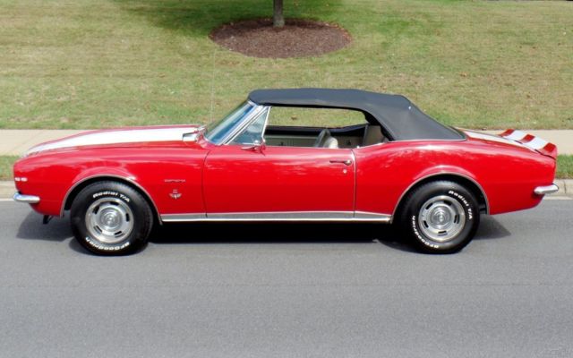 1967 Tan Chevrolet Camaro Convertible