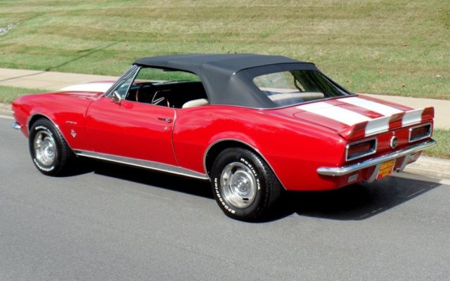 1967 Tan Chevrolet Camaro Convertible
