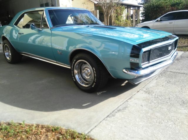 1967 Blue Chevrolet Camaro Coupe