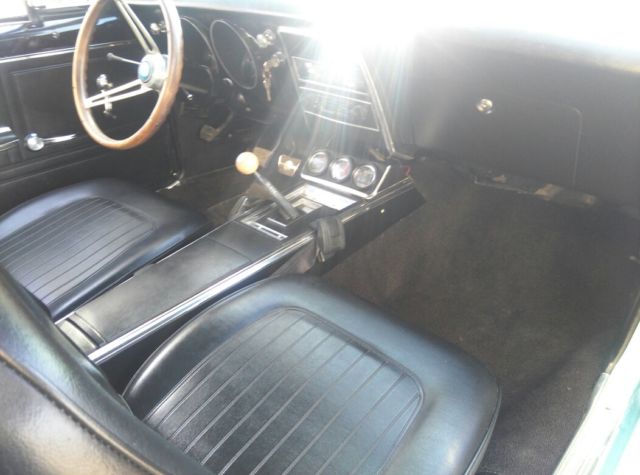 1967 Blue Chevrolet Camaro Coupe