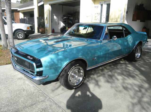 1967 Blue Chevrolet Camaro Coupe