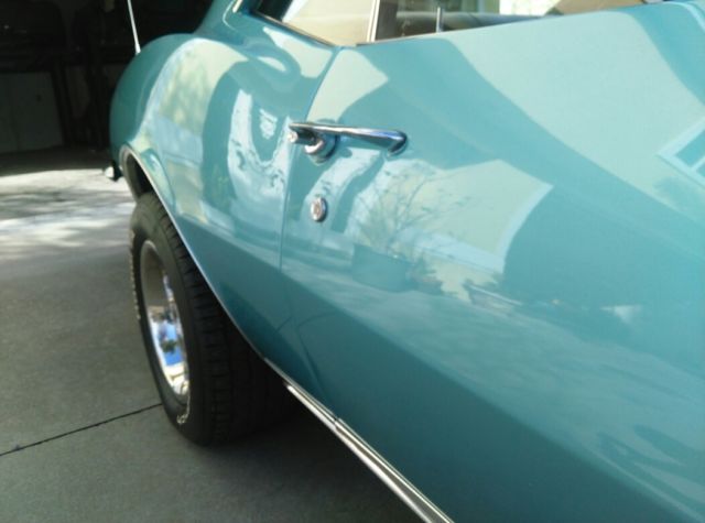 1967 Blue Chevrolet Camaro Coupe