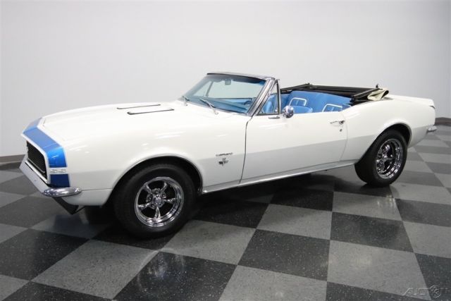 1967 White Chevrolet Camaro