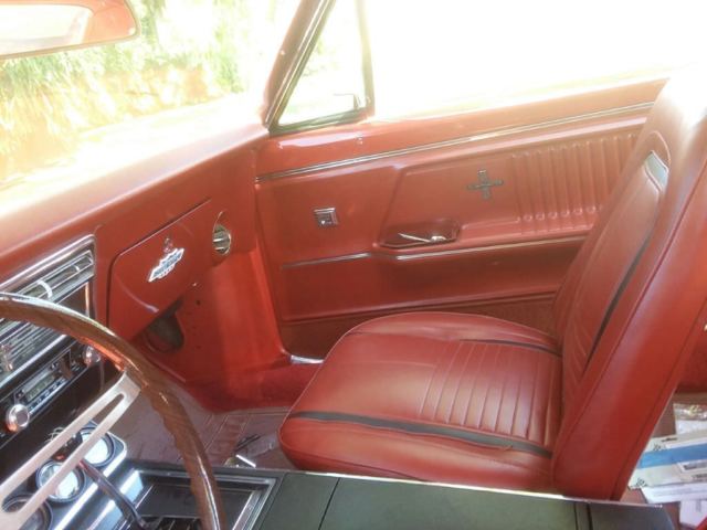 1967 Red Chevrolet Camaro Coupe
