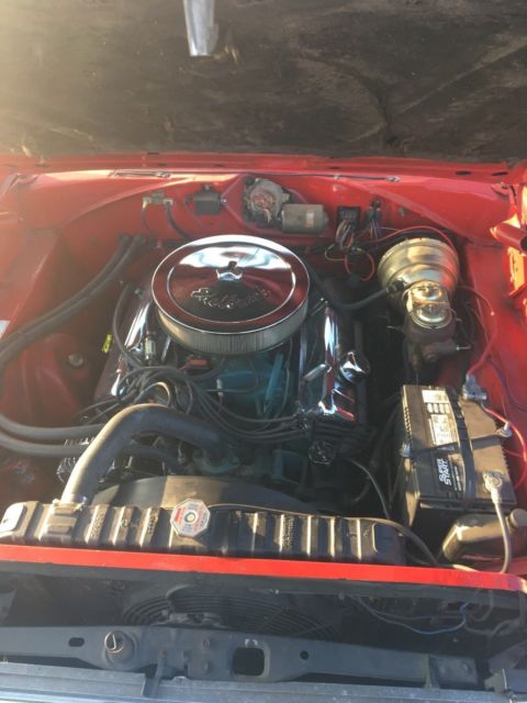1967 Red Plymouth Satellite Convertible