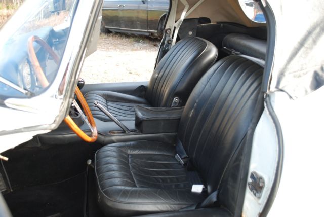 1967 White Jaguar E-Type