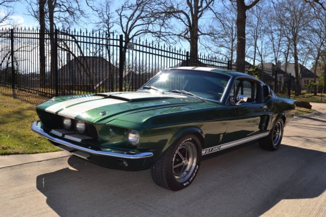 1967 Green Ford Mustang Fastback