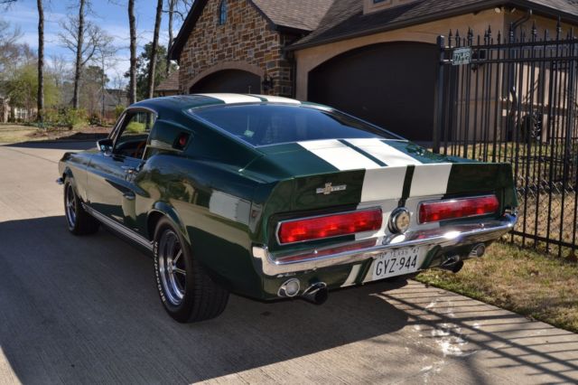 1967 Green Ford Mustang Fastback
