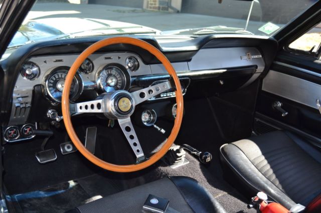 1967 Green Ford Mustang Fastback