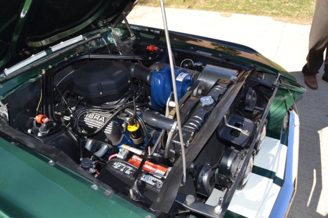 1967 Green Ford Mustang Fastback
