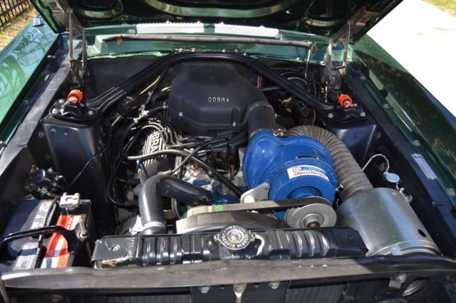 1967 Green Ford Mustang Fastback