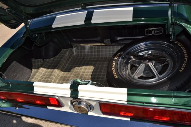 1967 Green Ford Mustang Fastback