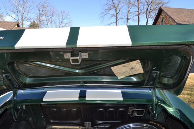 1967 Green Ford Mustang Fastback