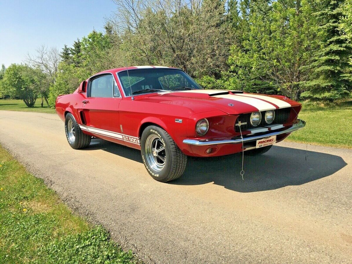 1967 Red Ford Mustang Fastback