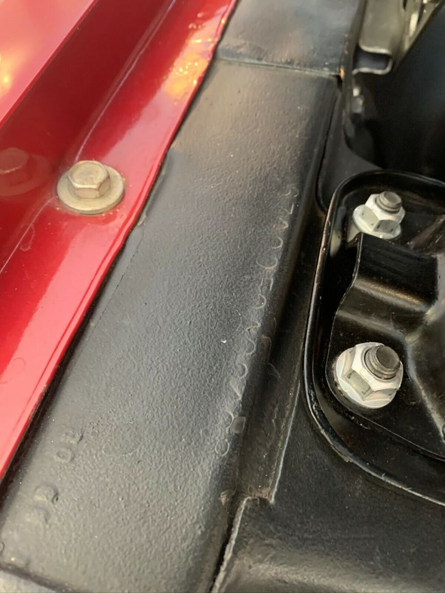 1967 Red Ford Mustang Fastback