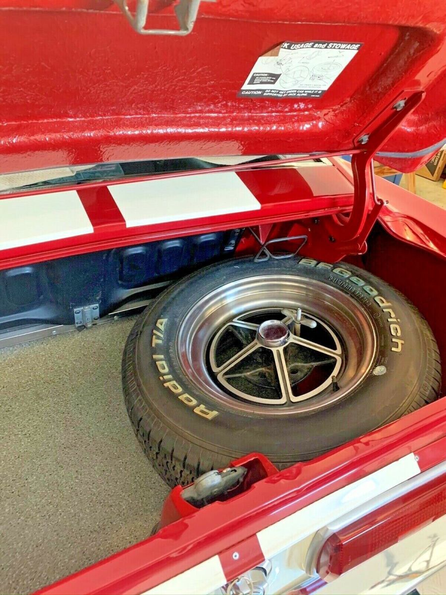 1967 Red Ford Mustang Fastback