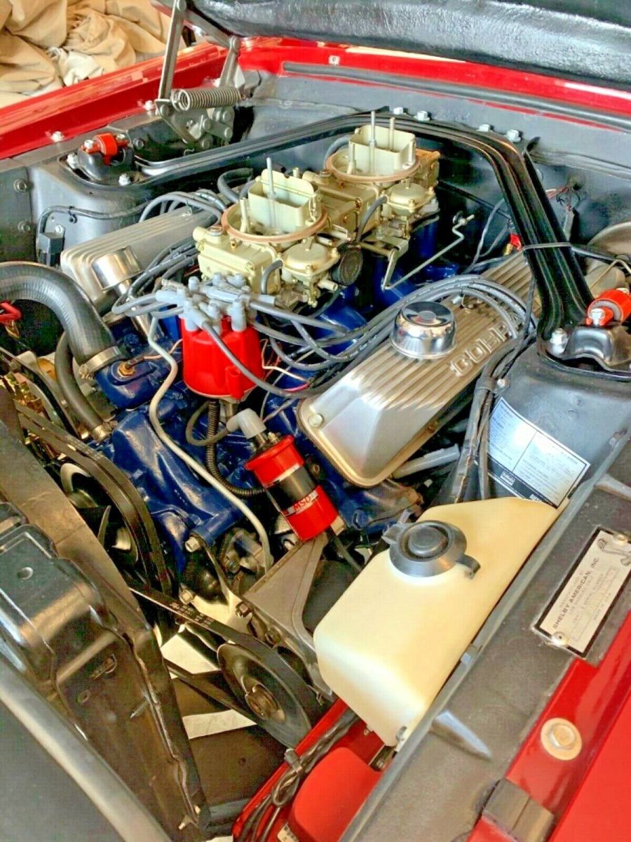 1967 Red Ford Mustang Fastback