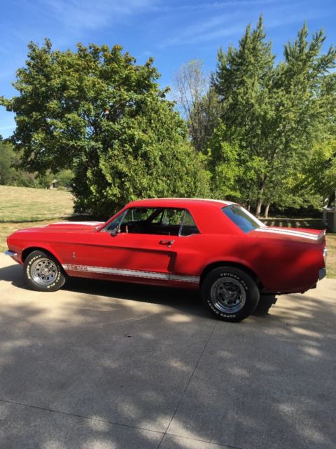 1967 Red Ford Mustang Coupe