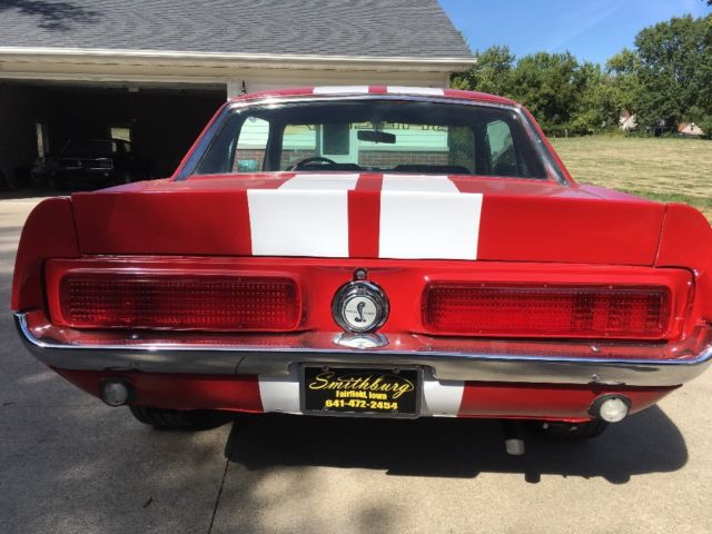 1967 Red Ford Mustang Coupe