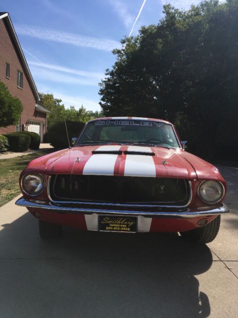1967 Red Ford Mustang Coupe