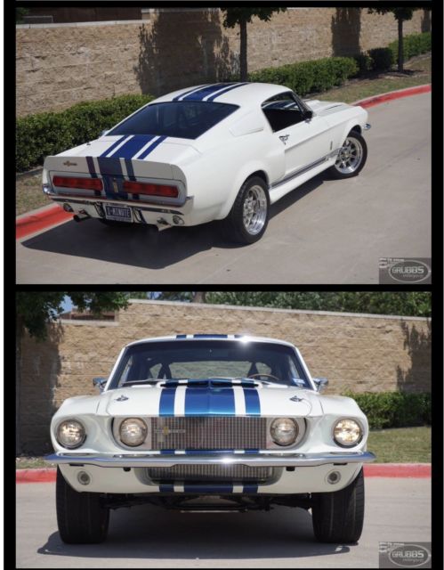 1967 White Ford Mustang Coupe