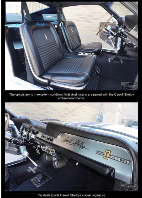 1967 White Ford Mustang Coupe