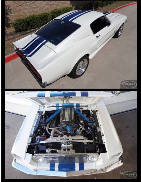 1967 White Ford Mustang Coupe