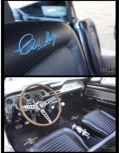 1967 White Ford Mustang Coupe