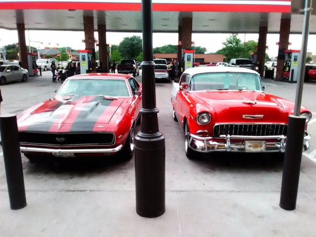 1967 red Chevrolet Camaro Coupe