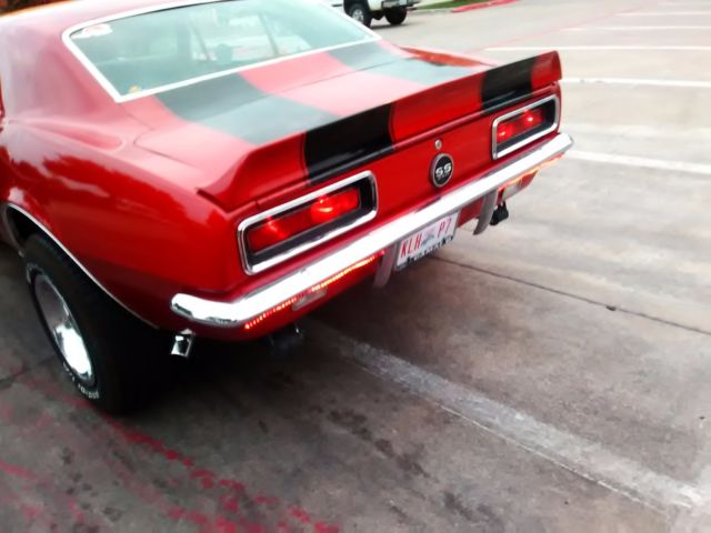 1967 red Chevrolet Camaro Coupe