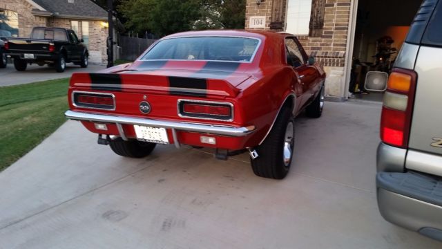 1967 red Chevrolet Camaro Coupe