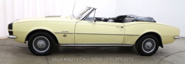 1967 Yellow Chevrolet Camaro