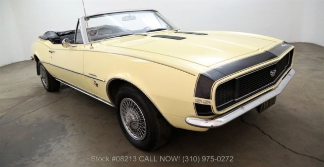 1967 Yellow Chevrolet Camaro