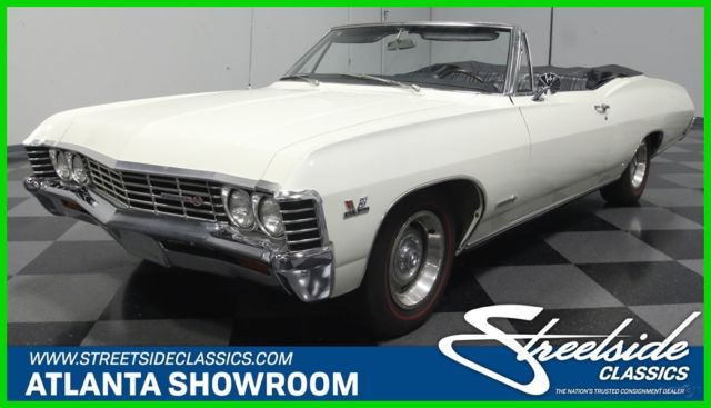 1967 White Chevrolet Impala