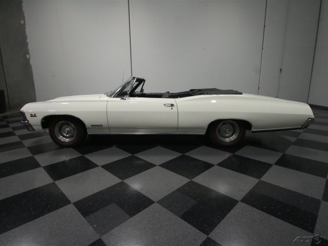 1967 White Chevrolet Impala