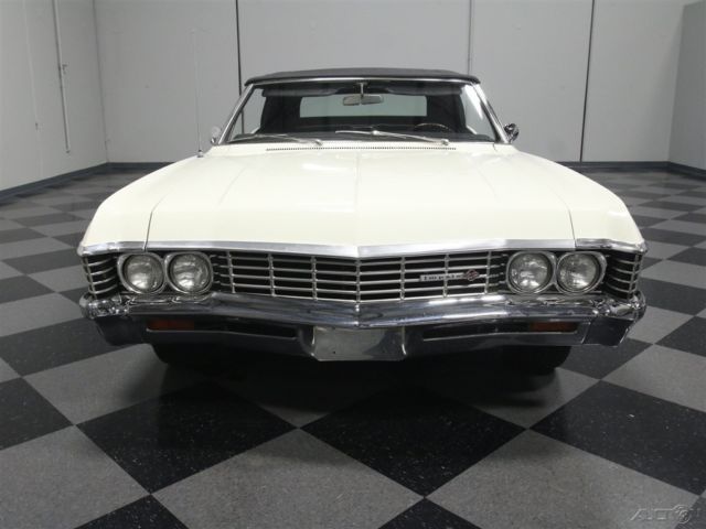 1967 White Chevrolet Impala