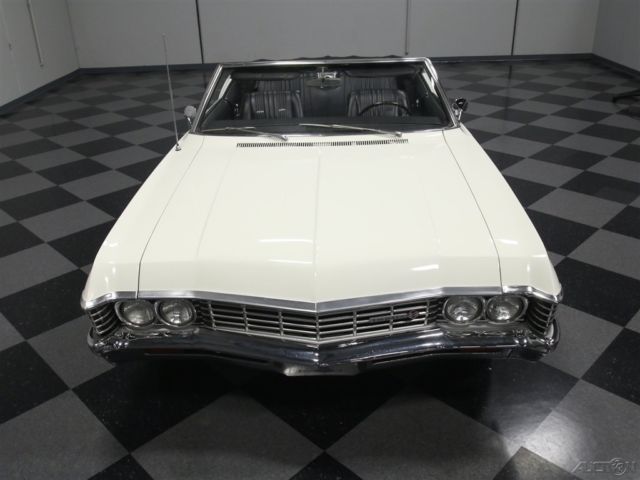 1967 White Chevrolet Impala