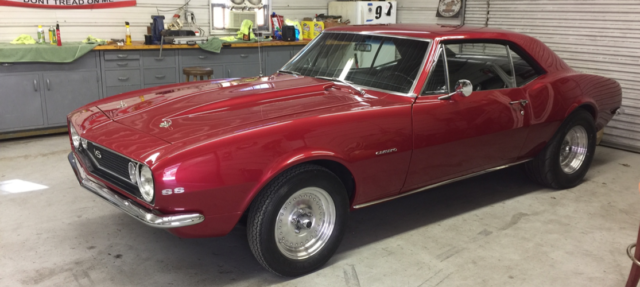 1967 Purple Chevrolet Camaro Coupe