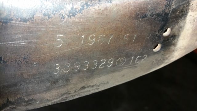 1967 Blue Chevrolet Chevelle Coupe