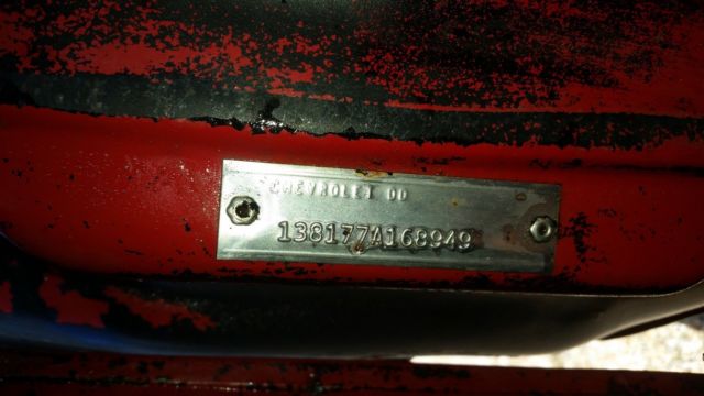 1967 Blue Chevrolet Chevelle Coupe