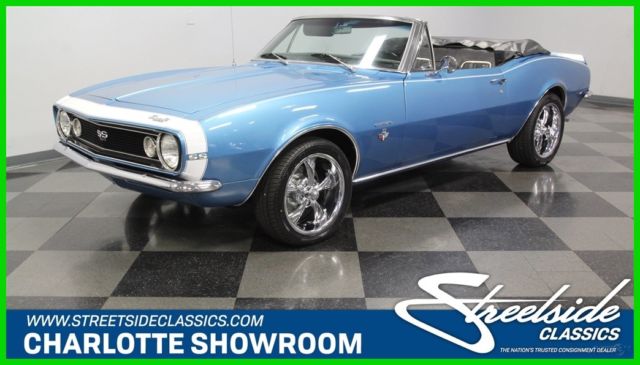 1967 Blue Chevrolet Camaro