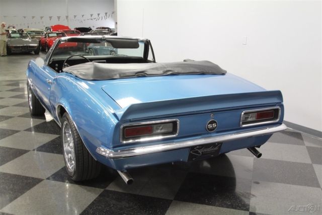 1967 Blue Chevrolet Camaro