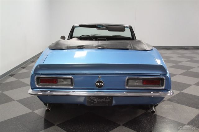 1967 Blue Chevrolet Camaro