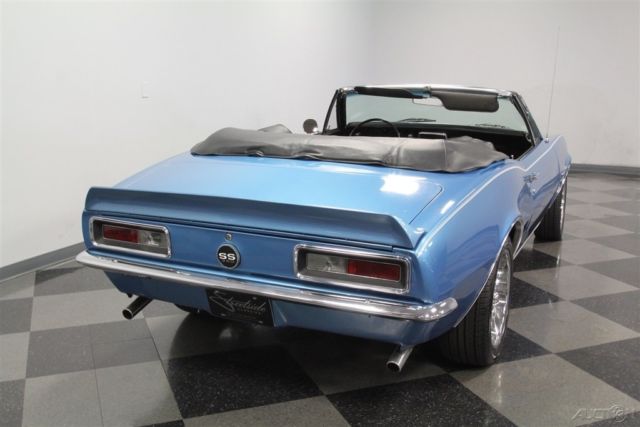 1967 Blue Chevrolet Camaro