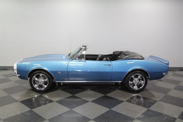 1967 Blue Chevrolet Camaro