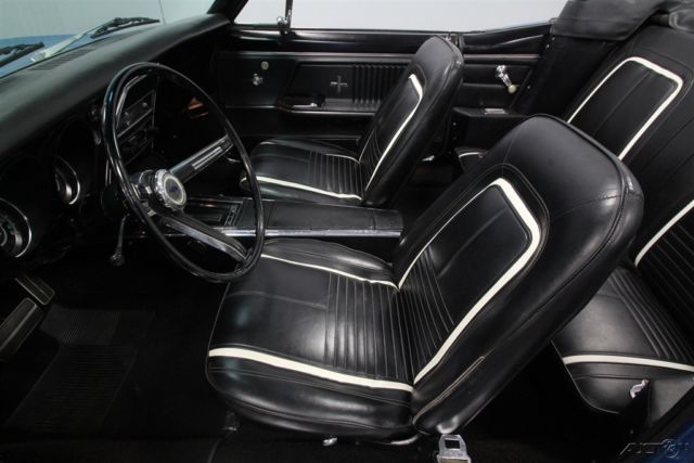 1967 Blue Chevrolet Camaro