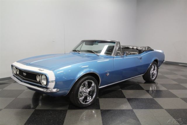 1967 Blue Chevrolet Camaro